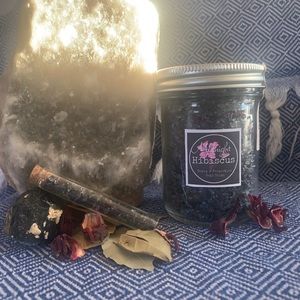Midnight Hibiscus detox + protection bath salts